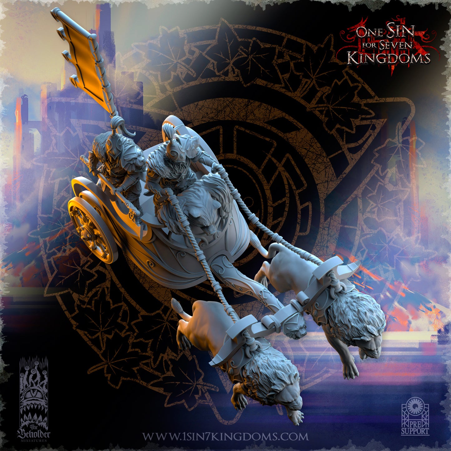 DK - Ingénieurs de guerre - BR – ROYAUME DES NAINS - Fantasy – The Beholder Miniatures 25-05 Nouveau