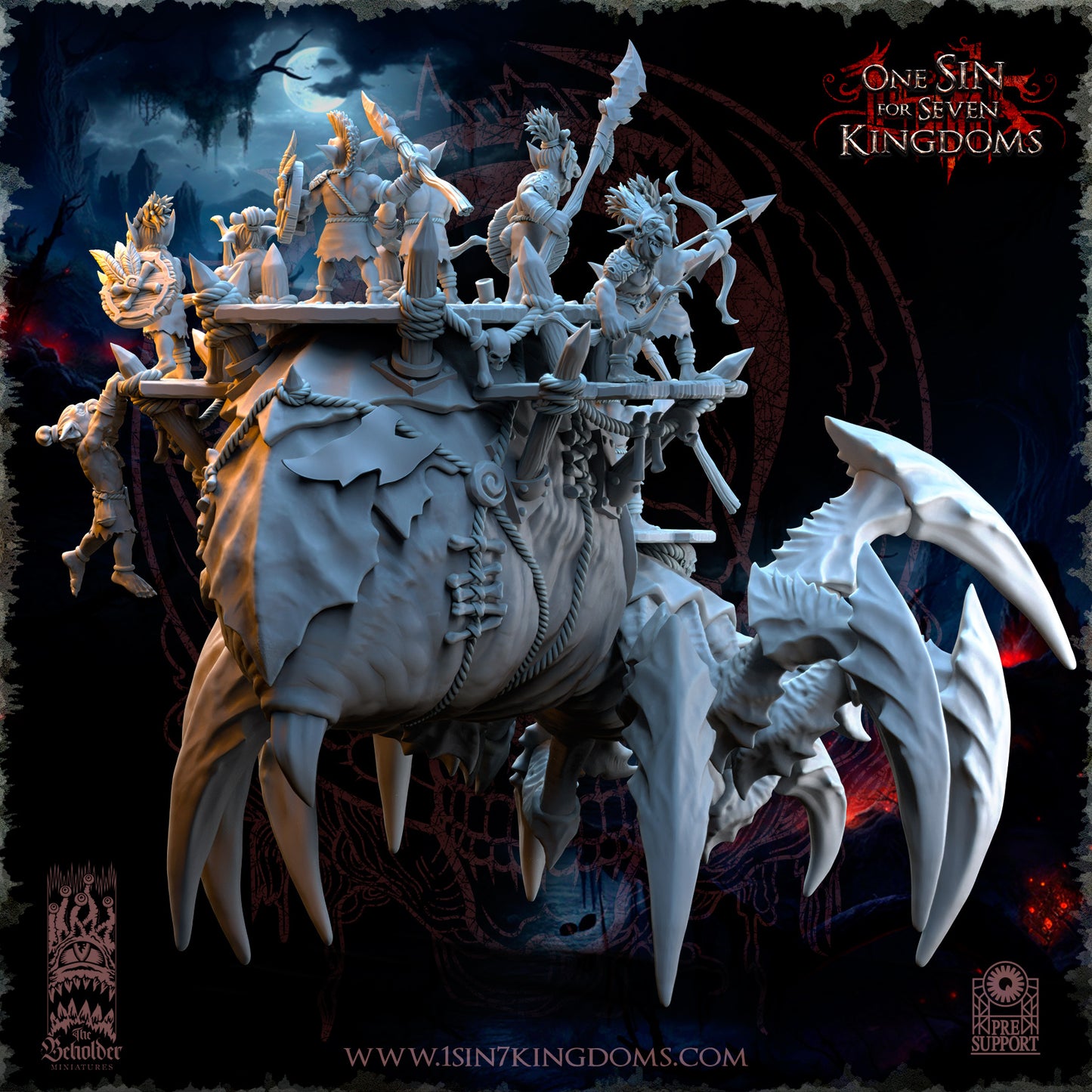 DK - Ingénieurs de guerre - BR – ROYAUME DES NAINS - Fantasy – The Beholder Miniatures 25-05 Nouveau