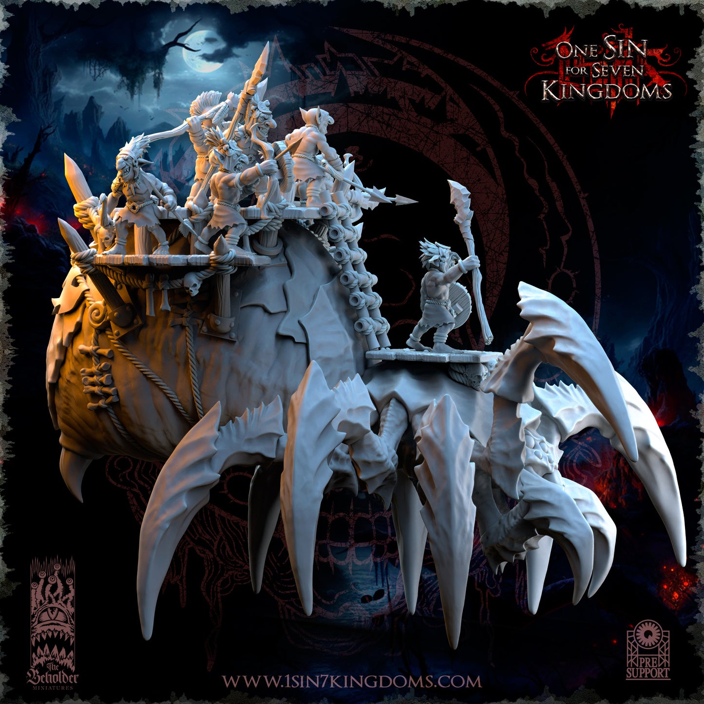 DK - Ingénieurs de guerre - BR – ROYAUME DES NAINS - Fantasy – The Beholder Miniatures 25-05 Nouveau