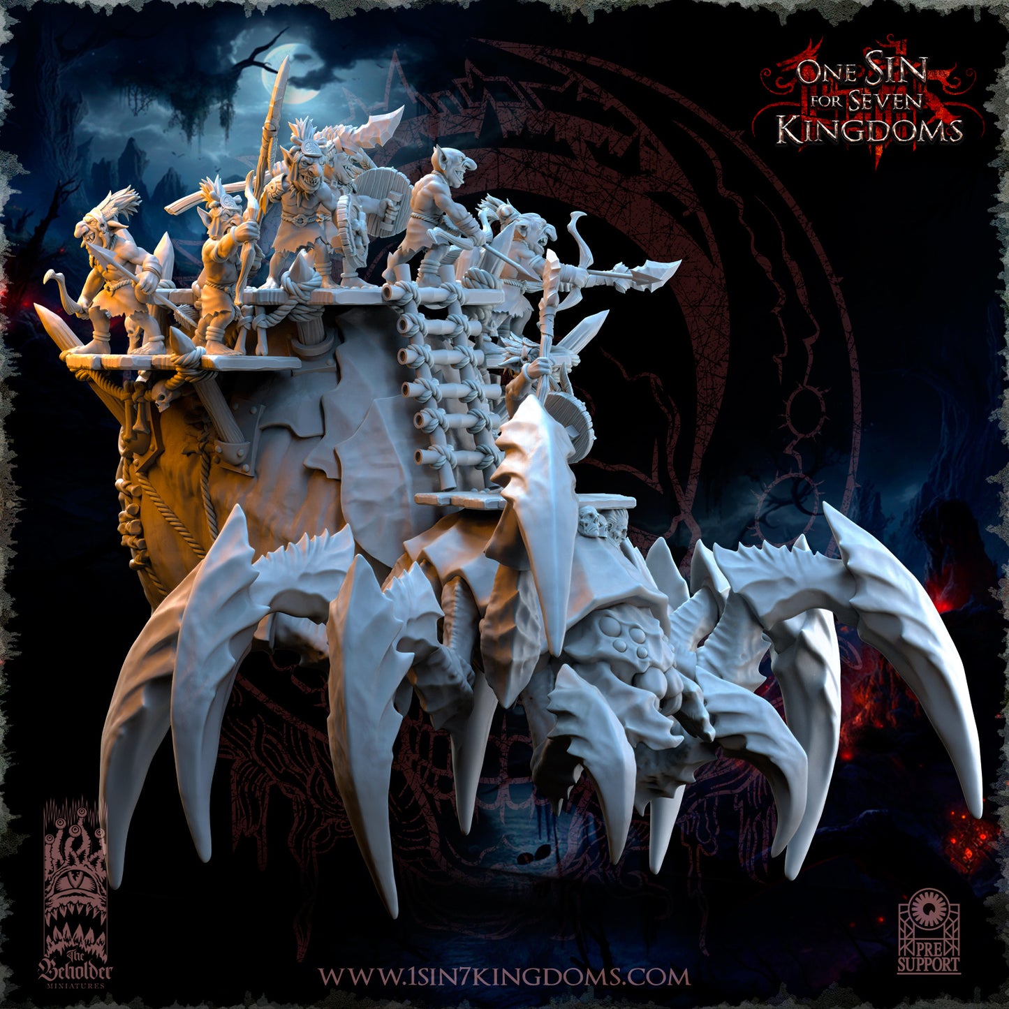 DK - Ingénieurs de guerre - BR – ROYAUME DES NAINS - Fantasy – The Beholder Miniatures 25-05 Nouveau