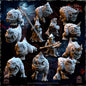 EE - Ohru Tree Shepherd - MULTI – ELFES À FEUILLES PERSISTANTES - Fantasy – The Beholder Miniatures 25-04