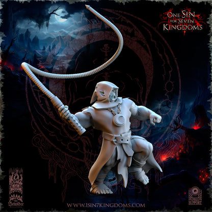 EE - Ohru Tree Shepherd - MULTI – ELFES À FEUILLES PERSISTANTES - Fantasy – The Beholder Miniatures 25-04