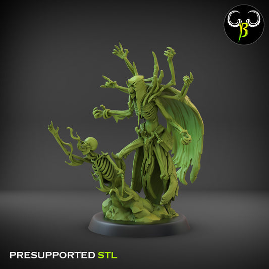 CN - Bone Mancer - BR - CRYPT NIGHTMARE - UNDEAD - Fantasy – ClayBeastCreation