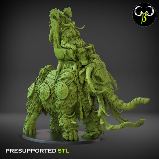 SE - Borean Warmoth Armored Jarl - MULTI - SONS OF EVERFEST - Fantasy – ClayBeastCreation