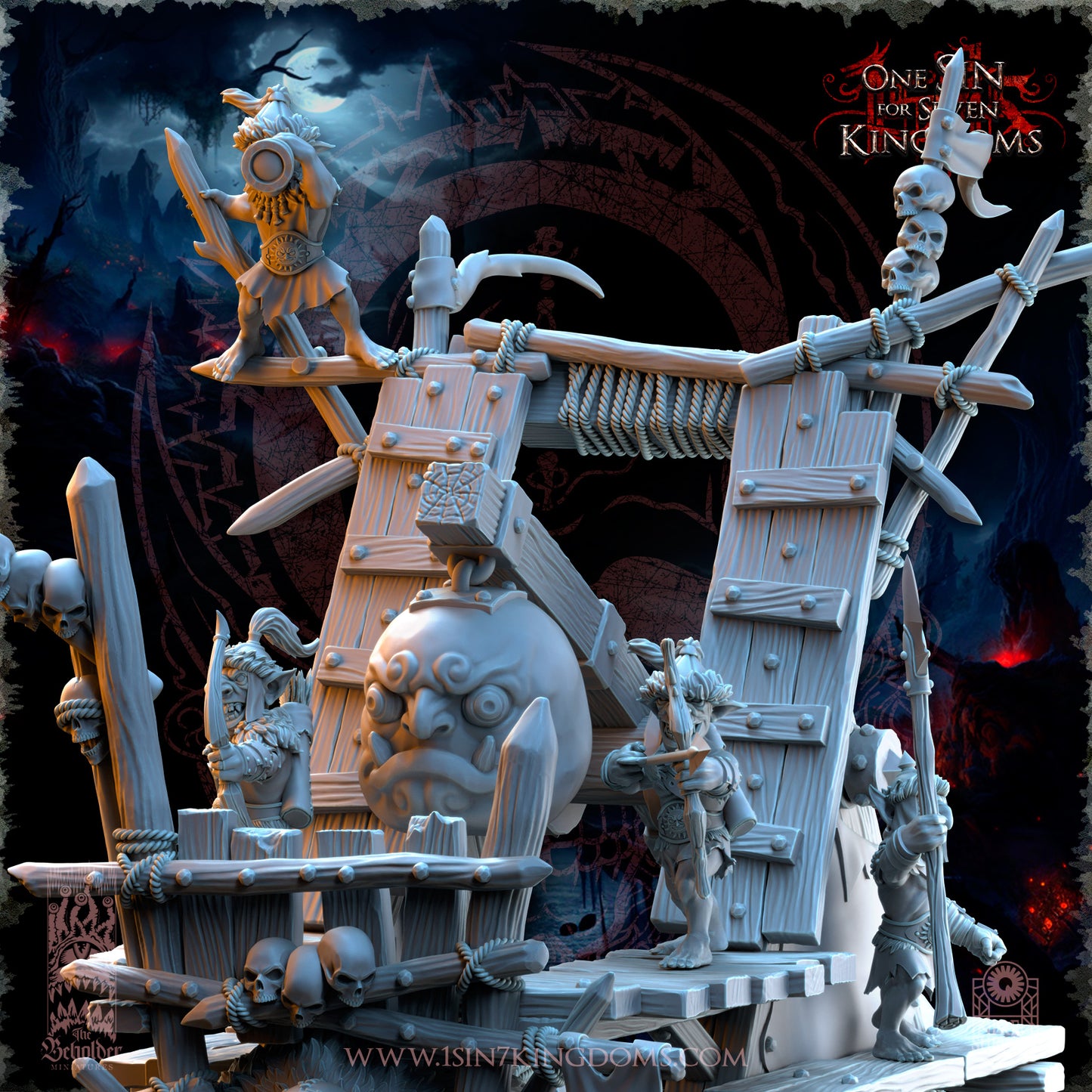EE - Ohru Tree Shepherd - MULTI – ELFES À FEUILLES PERSISTANTES - Fantasy – The Beholder Miniatures 25-04