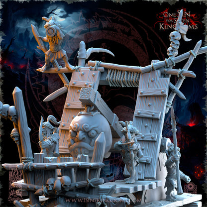 EE - Ohru Tree Shepherd - MULTI – ELFES À FEUILLES PERSISTANTES - Fantasy – The Beholder Miniatures 25-04