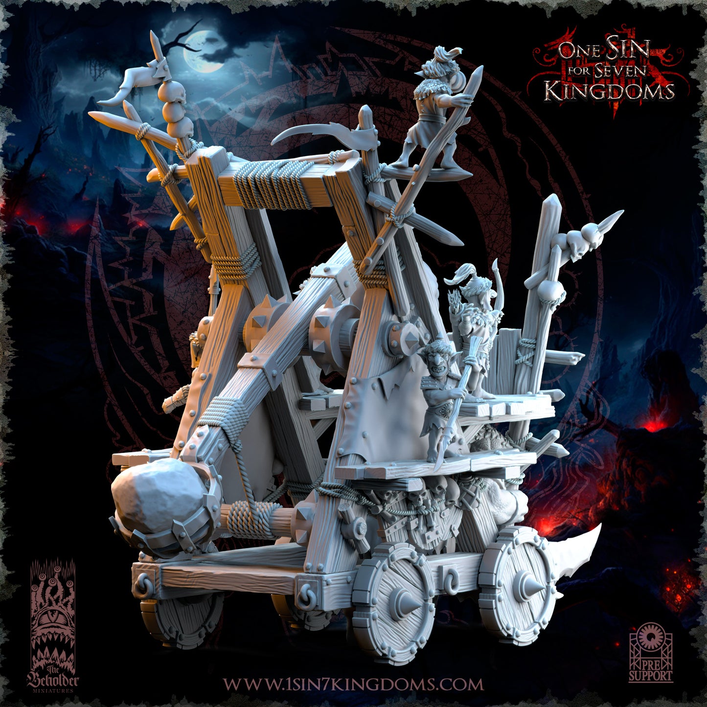 EE - Ohru Tree Shepherd - MULTI – ELFES À FEUILLES PERSISTANTES - Fantasy – The Beholder Miniatures 25-04