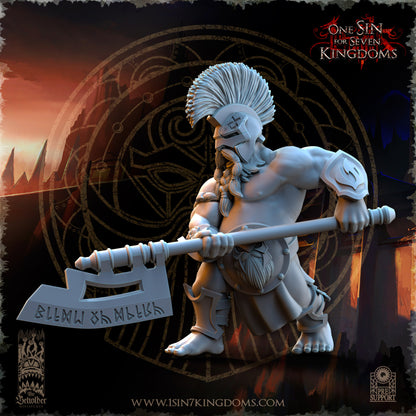 DK - Ingénieurs de guerre - BR – ROYAUME DES NAINS - Fantasy – The Beholder Miniatures 25-05 Nouveau