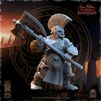 DK - Ingénieurs de guerre - BR – ROYAUME DES NAINS - Fantasy – The Beholder Miniatures 25-05 Nouveau