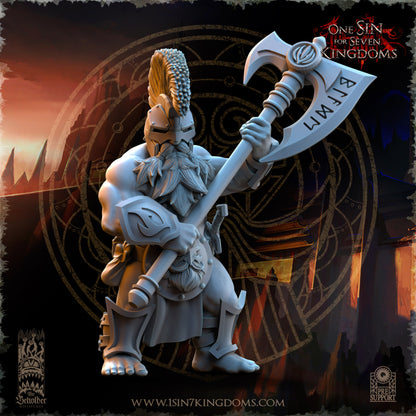 DK - Ingénieurs de guerre - BR – ROYAUME DES NAINS - Fantasy – The Beholder Miniatures 25-05 Nouveau