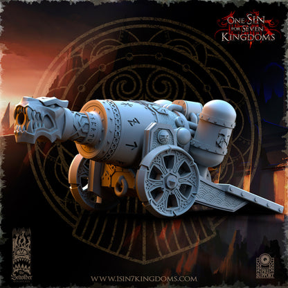 DK - Ingénieurs de guerre - BR – ROYAUME DES NAINS - Fantasy – The Beholder Miniatures 25-05 Nouveau