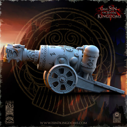 DK - Ingénieurs de guerre - BR – ROYAUME DES NAINS - Fantasy – The Beholder Miniatures 25-05 Nouveau