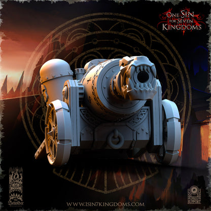 DK - Ingénieurs de guerre - BR – ROYAUME DES NAINS - Fantasy – The Beholder Miniatures 25-05 Nouveau