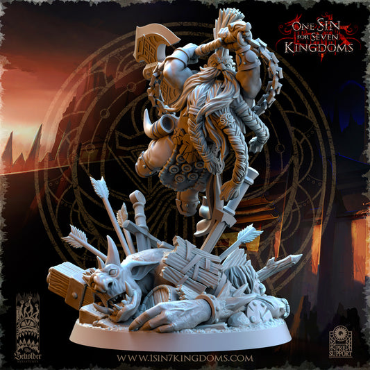 DK - Ingénieurs de guerre - BR – ROYAUME DES NAINS - Fantasy – The Beholder Miniatures 25-05 Nouveau