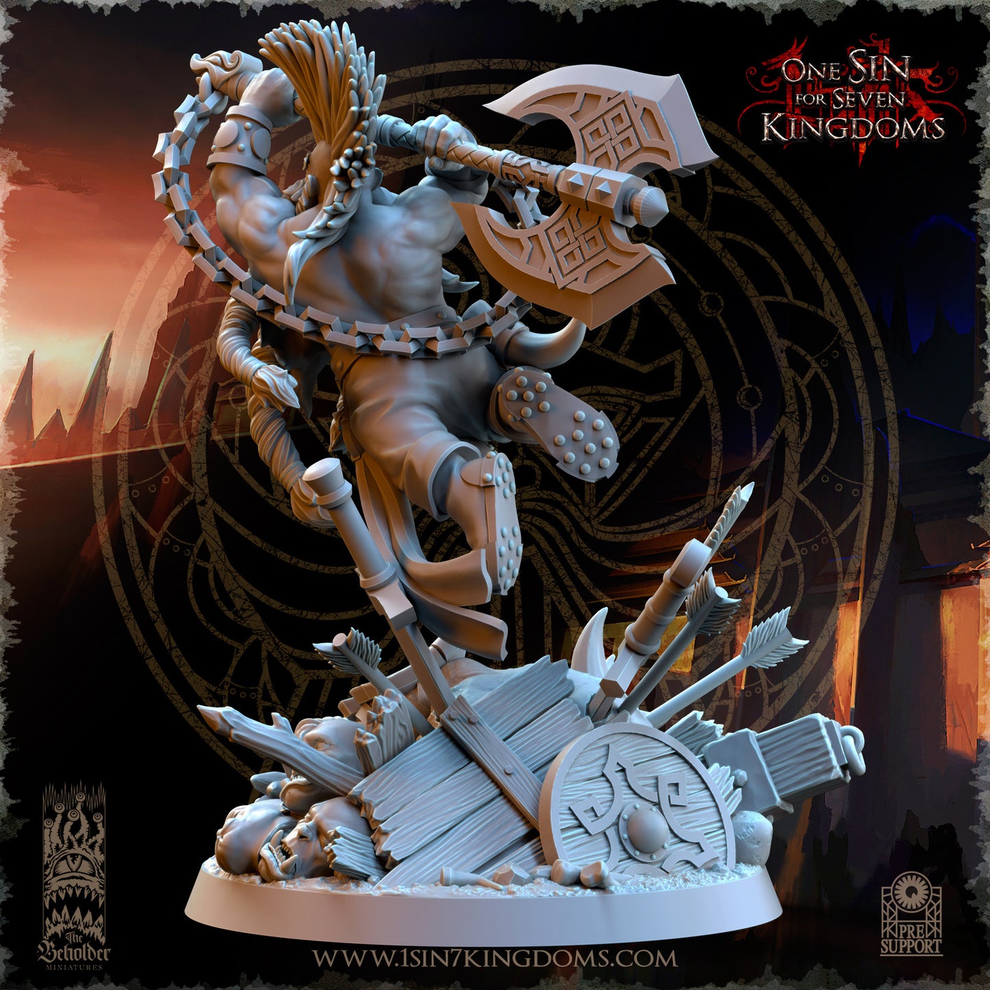 DK - Ingénieurs de guerre - BR – ROYAUME DES NAINS - Fantasy – The Beholder Miniatures 25-05 Nouveau