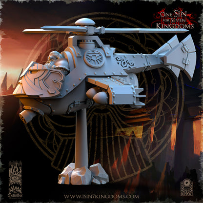 DK - Ingénieurs de guerre - BR – ROYAUME DES NAINS - Fantasy – The Beholder Miniatures 25-05 Nouveau