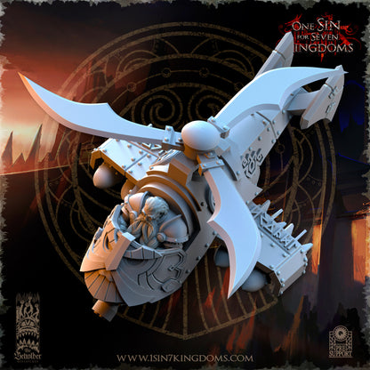 DK - Ingénieurs de guerre - BR – ROYAUME DES NAINS - Fantasy – The Beholder Miniatures 25-05 Nouveau