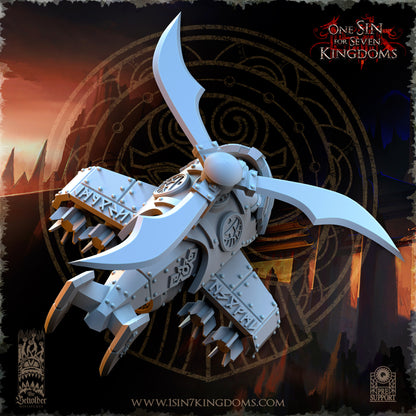 DK - Ingénieurs de guerre - BR – ROYAUME DES NAINS - Fantasy – The Beholder Miniatures 25-05 Nouveau