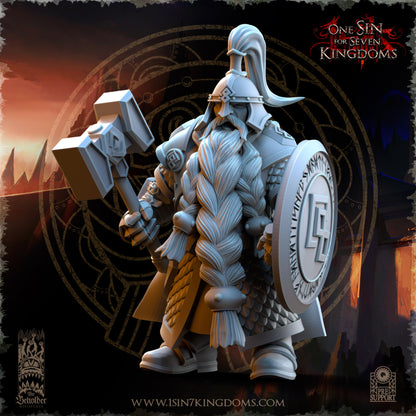 DK - Ingénieurs de guerre - BR – ROYAUME DES NAINS - Fantasy – The Beholder Miniatures 25-05 Nouveau
