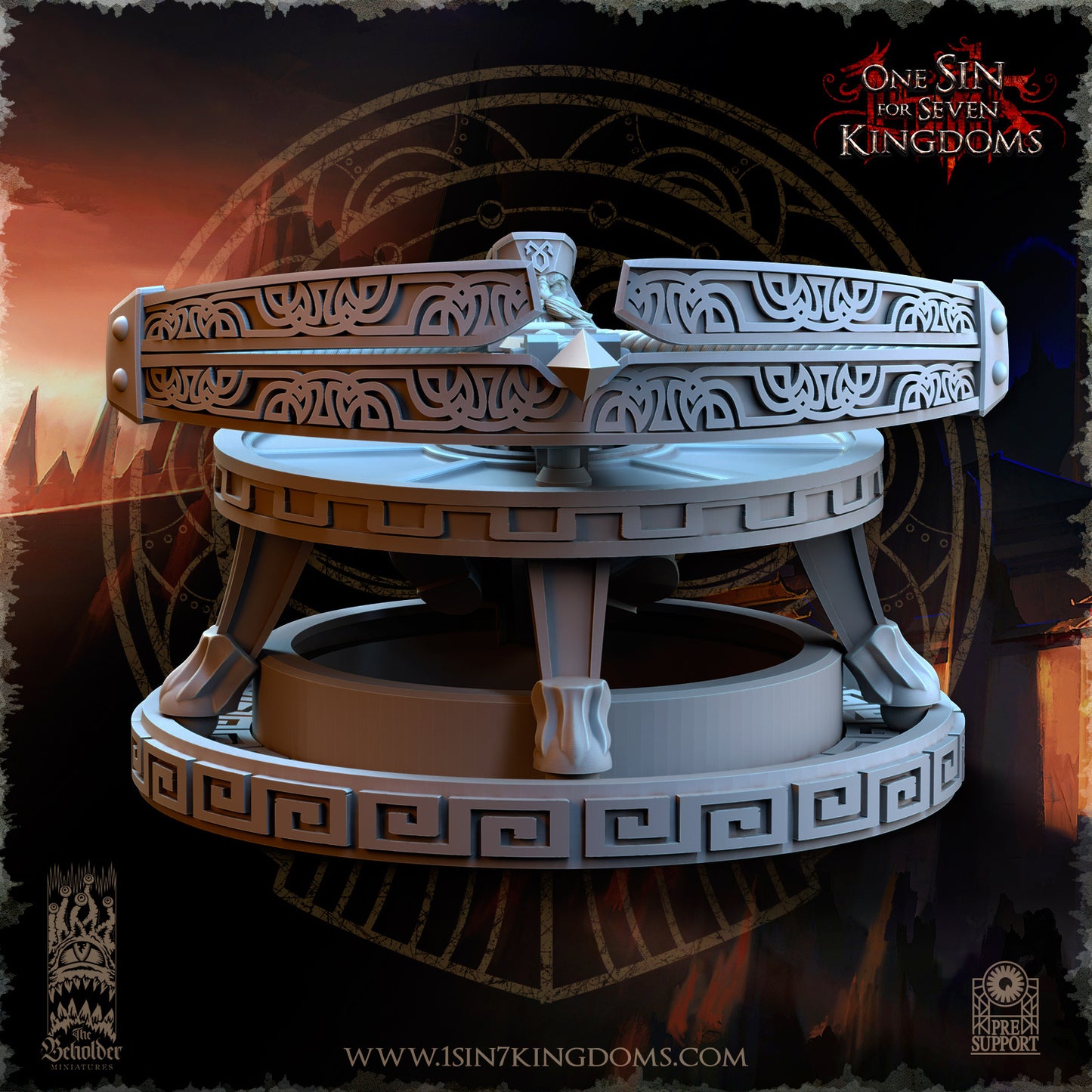 DK - Ingénieurs de guerre - BR – ROYAUME DES NAINS - Fantasy – The Beholder Miniatures 25-05 Nouveau