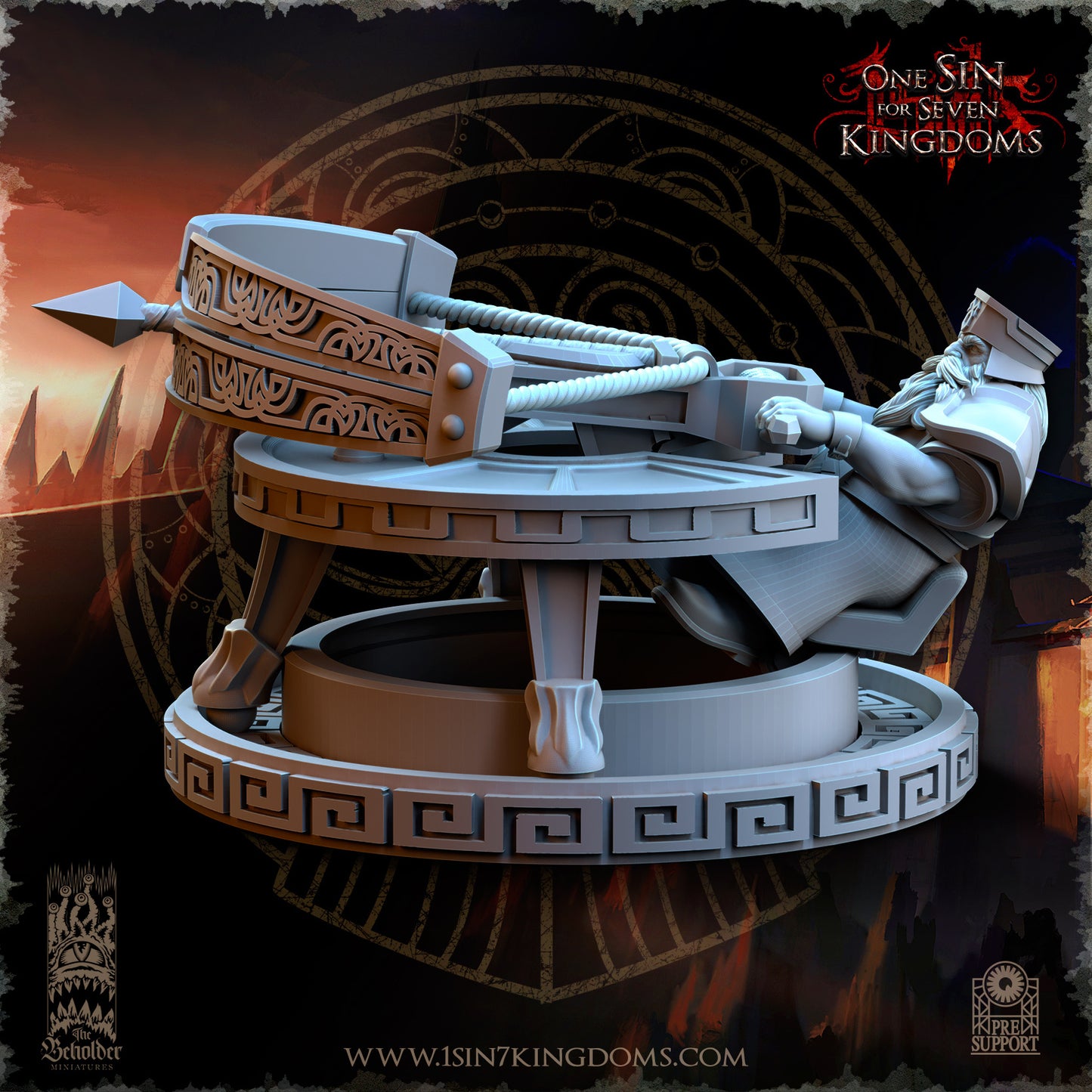 DK - Ingénieurs de guerre - BR – ROYAUME DES NAINS - Fantasy – The Beholder Miniatures 25-05 Nouveau