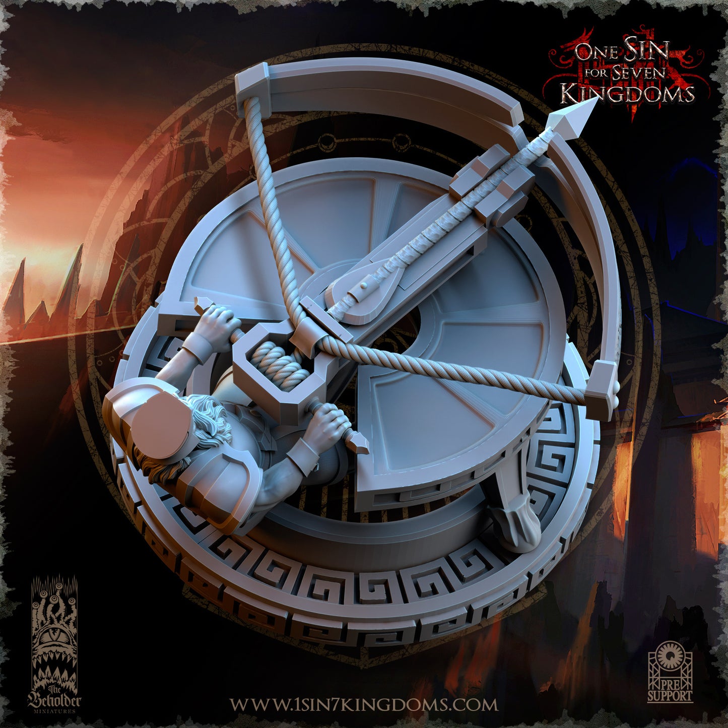 DK - Ingénieurs de guerre - BR – ROYAUME DES NAINS - Fantasy – The Beholder Miniatures 25-05 Nouveau