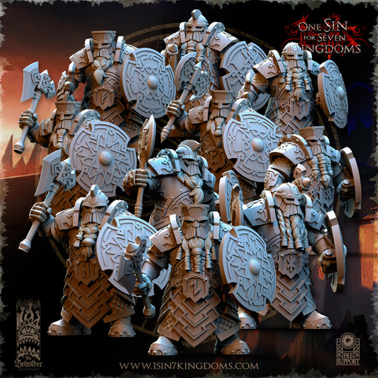 DK - Ingénieurs de guerre - BR – ROYAUME DES NAINS - Fantasy – The Beholder Miniatures 25-05 Nouveau