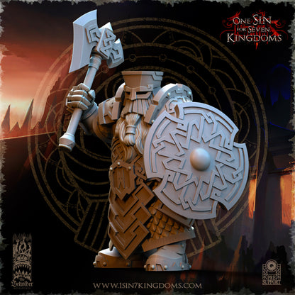 DK - Ingénieurs de guerre - BR – ROYAUME DES NAINS - Fantasy – The Beholder Miniatures 25-05 Nouveau