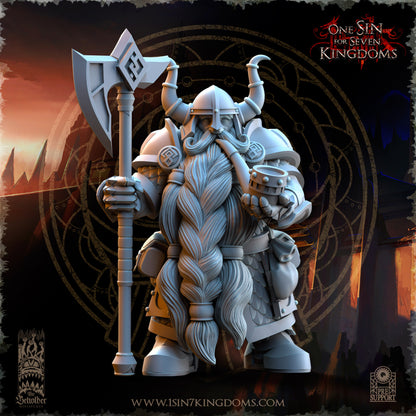 DK - Ingénieurs de guerre - BR – ROYAUME DES NAINS - Fantasy – The Beholder Miniatures 25-05 Nouveau