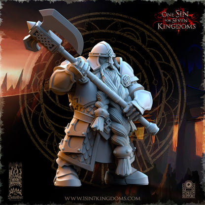 DK - Ingénieurs de guerre - BR – ROYAUME DES NAINS - Fantasy – The Beholder Miniatures 25-05 Nouveau