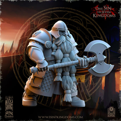 DK - Ingénieurs de guerre - BR – ROYAUME DES NAINS - Fantasy – The Beholder Miniatures 25-05 Nouveau