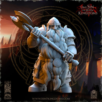 DK - Ingénieurs de guerre - BR – ROYAUME DES NAINS - Fantasy – The Beholder Miniatures 25-05 Nouveau