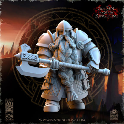 DK - Ingénieurs de guerre - BR – ROYAUME DES NAINS - Fantasy – The Beholder Miniatures 25-05 Nouveau