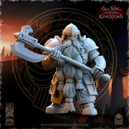 DK - Ingénieurs de guerre - BR – ROYAUME DES NAINS - Fantasy – The Beholder Miniatures 25-05 Nouveau