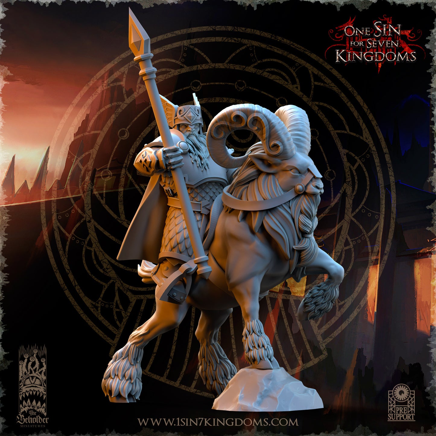 DK - Ingénieurs de guerre - BR – ROYAUME DES NAINS - Fantasy – The Beholder Miniatures 25-05 Nouveau