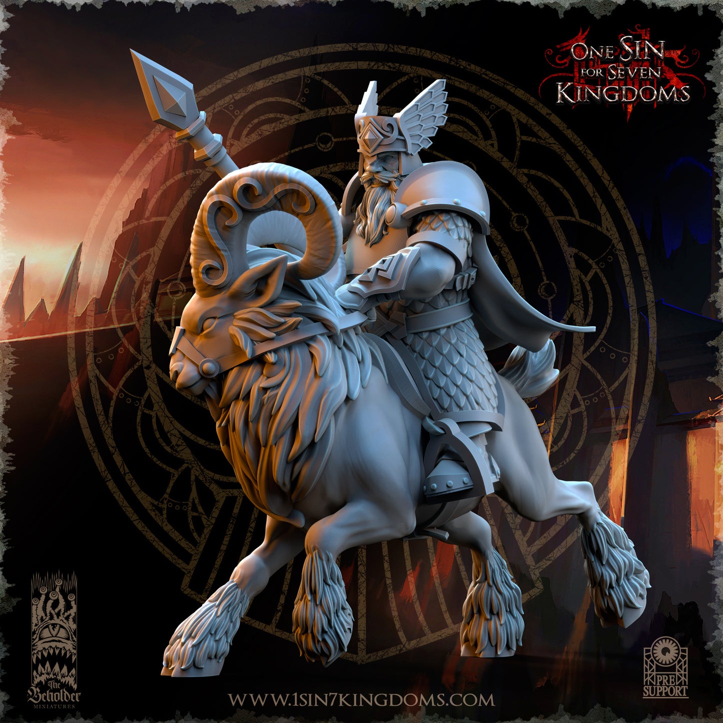 DK - Ingénieurs de guerre - BR – ROYAUME DES NAINS - Fantasy – The Beholder Miniatures 25-05 Nouveau