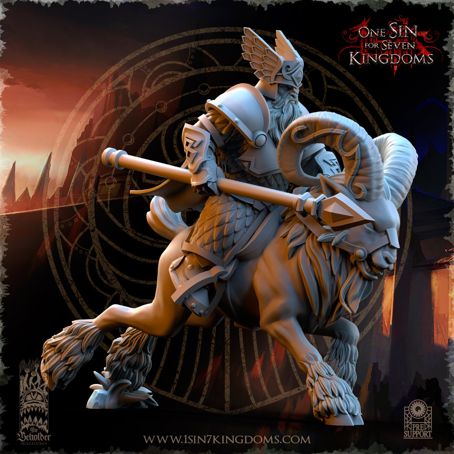 DK - Ingénieurs de guerre - BR – ROYAUME DES NAINS - Fantasy – The Beholder Miniatures 25-05 Nouveau