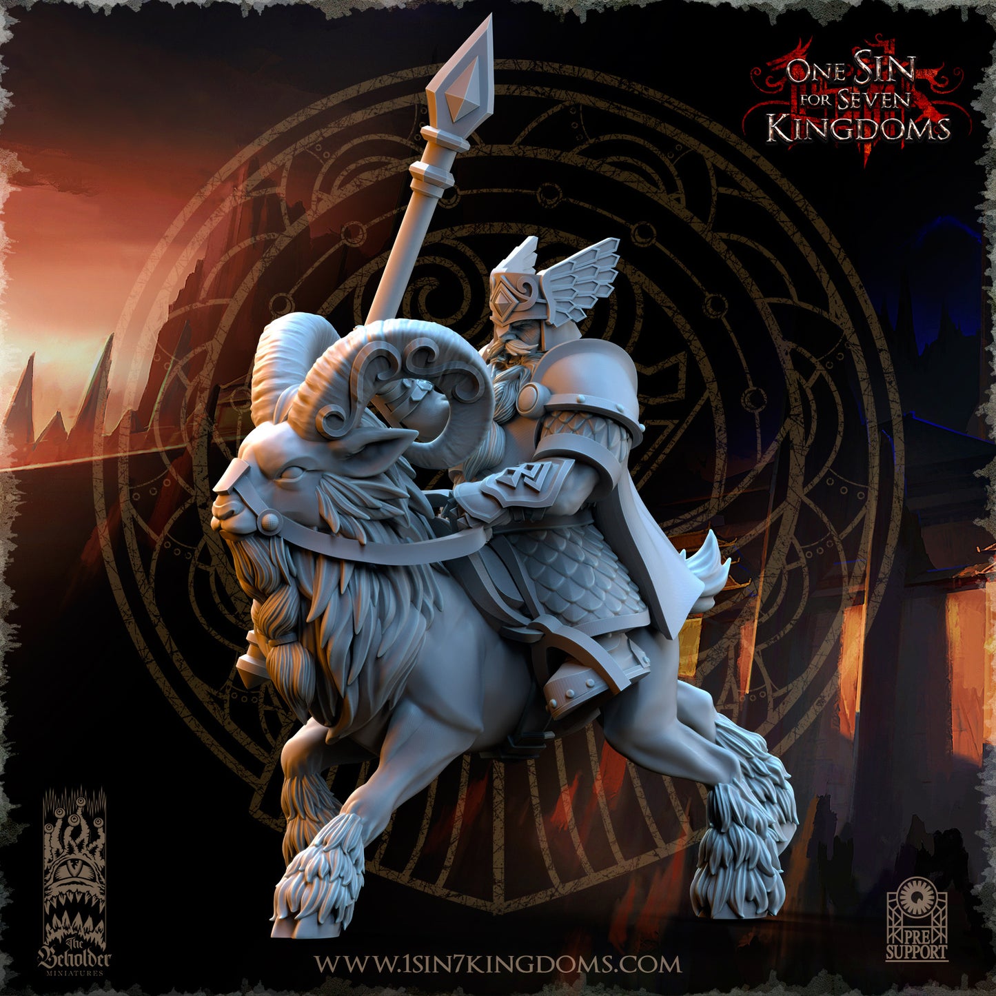 DK - Ingénieurs de guerre - BR – ROYAUME DES NAINS - Fantasy – The Beholder Miniatures 25-05 Nouveau