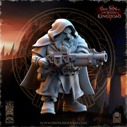 DK - Ingénieurs de guerre - BR – ROYAUME DES NAINS - Fantasy – The Beholder Miniatures 25-05 Nouveau