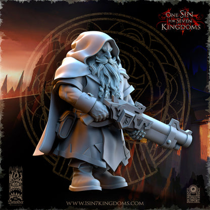 DK - Ingénieurs de guerre - BR – ROYAUME DES NAINS - Fantasy – The Beholder Miniatures 25-05 Nouveau
