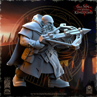 DK - Ingénieurs de guerre - BR – ROYAUME DES NAINS - Fantasy – The Beholder Miniatures 25-05 Nouveau