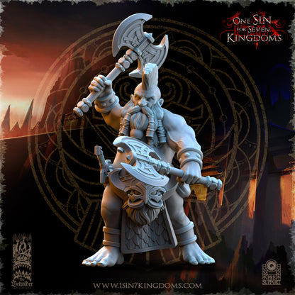 DK - Ingénieurs de guerre - BR – ROYAUME DES NAINS - Fantasy – The Beholder Miniatures 25-05 Nouveau