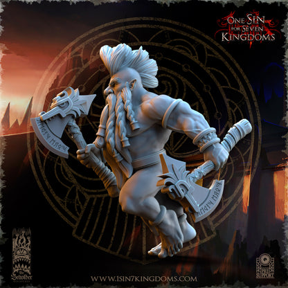 DK - Ingénieurs de guerre - BR – ROYAUME DES NAINS - Fantasy – The Beholder Miniatures 25-05 Nouveau