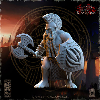 DK - Ingénieurs de guerre - BR – ROYAUME DES NAINS - Fantasy – The Beholder Miniatures 25-05 Nouveau