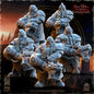 DK - Ironheads - Groupe de commandement - BR – ROYAUME DES NAINS - Fantasy – The Beholder Miniatures 25-05 Nouveau