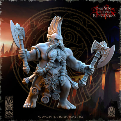 DK - Ingénieurs de guerre - BR – ROYAUME DES NAINS - Fantasy – The Beholder Miniatures 25-05 Nouveau