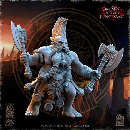 DK - Ingénieurs de guerre - BR – ROYAUME DES NAINS - Fantasy – The Beholder Miniatures 25-05 Nouveau