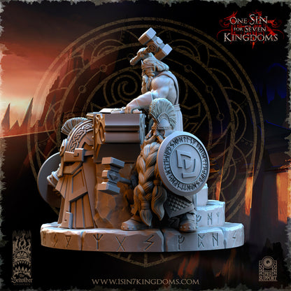 DK - Ingénieurs de guerre - BR – ROYAUME DES NAINS - Fantasy – The Beholder Miniatures 25-05 Nouveau