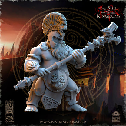 DK - Ingénieurs de guerre - BR – ROYAUME DES NAINS - Fantasy – The Beholder Miniatures 25-05 Nouveau