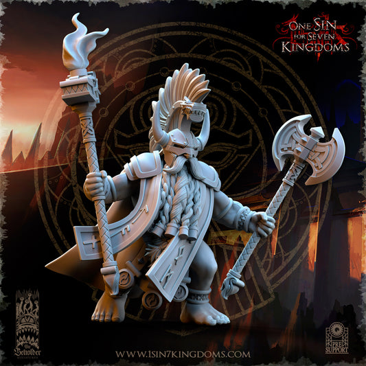 DK - Volcanic Beast - MULTI – DWARVEN KINGDOM - Fantasy – The Beholder Miniatures - 25-10 Novità